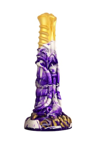 Lilitu Shop 21 Cm Et Dokulu Fantezi Renklerde Gerçekçi Çift Katmanlı Sünnetsiz Silikon Penis - Horse Power 4