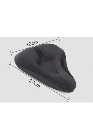 Bisiklet Sele Kılıf Memory Form Sele Kılıfı Siyah