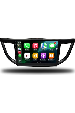 Caros Honda Crv 2013-2018 10 İnç Uyumlu Android Multimedya 4gb Ram 32gb Hafıza 10"