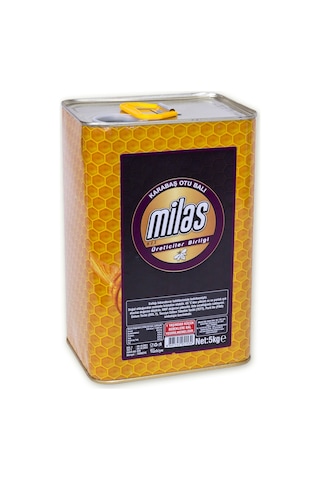Milas Üreticiler Birliği Karabaş Otu Balı 5 KG