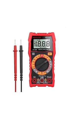 Mayilon HT108L Ekran Aydınlatmalı Dijital Profesyonel Multimetre
