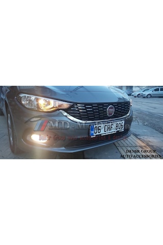 S-Dizayn  Fiat Egea Sedan Krom Ön Panjur Çıtası 2020 Üzeri