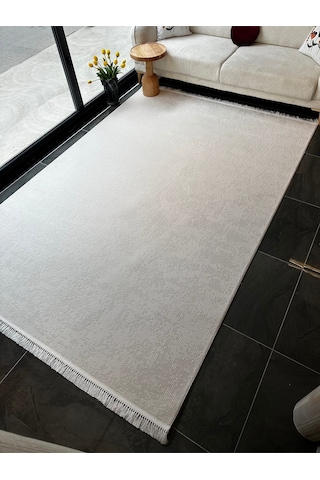 Yakut Halı Salon, Oturma, Yatak Odası Halısı Desen Kodu 74426-060 Beyaz