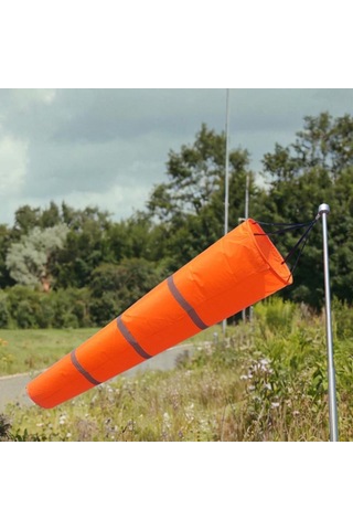 Suntek Windsock Ripstop Oxford Kumaş Rüzgar Yönü Turuncu