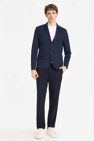 Defacto Slim Fit Dar Kesim Blazer Ceket F7690ax25aunv64 Lacivert