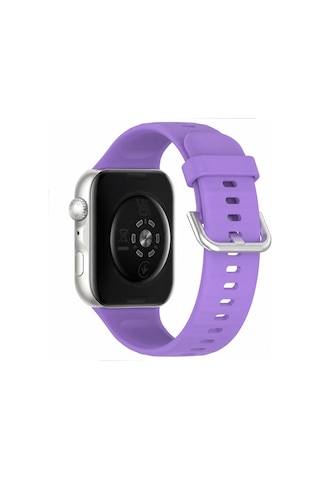 Huawei Watch Fit 5 İle Uyumlu Metal Tokalı Yumuşak Soft Silikon Kordon