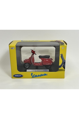 2016 Vespa Px Kırmızı 1:18
