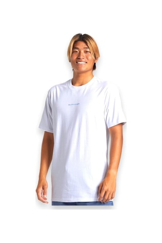 Quiksilver Aqyzt09539 Surf Safari Moe Beyaz Erkek T-shirt Beyaz