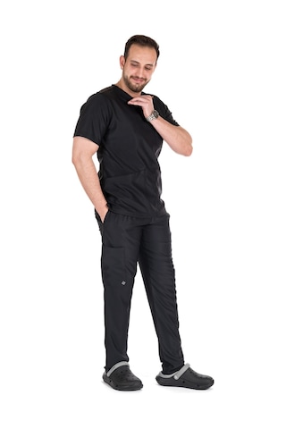 Rio Grande Medikal Giyim Doktor Hemşire Likralı Scrubs Cerrahi Takım Hastane Üniforması 001