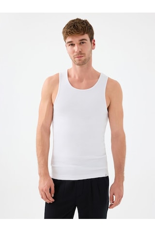 LOFT Regular Fit Erkek Atlet Lf2039318 Q1.v1 Beyaz