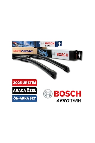 Peugeot 2008 Ön Arka Silecek 2020-2024 Bosch Aerotwin H301 + Koku