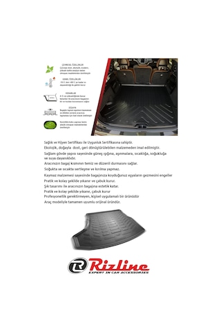 Rizline C3 Aircross Mhev 2025 Sonrası 3d Bagaj Havuzu Üst