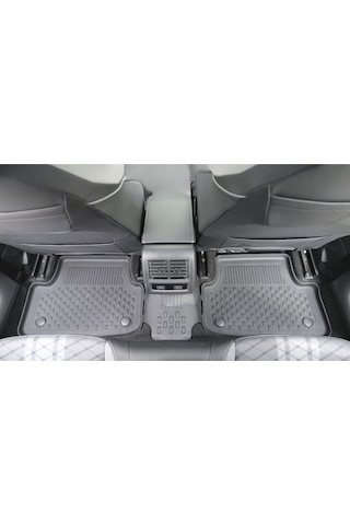 Sahler Volkswagen Golf 8 Otomatik 2021 Ve Sonrası 4.5d Paspas Rizline 3d Üst Bagaj Havuzu Set