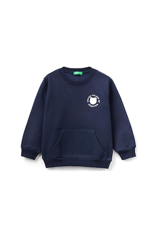 United Colors Of Benetton Erkek Bebek Sweatshirt 3eb5g10ba Lacivert