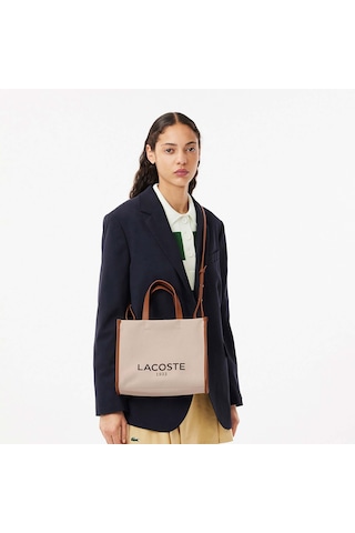 Lacoste Kadın Bej Omuz Çantası Nf4641td.k02 Krem