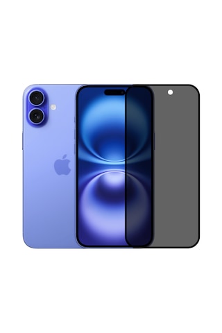 Safeus Tam Kaplayan Hayalet Parmak İzi Bırakmayan Safir Ekran Koruyucu Cam , Apple Uyumlu iPhone 16 Plus İle