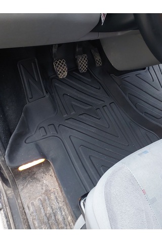 Volkswagen Transporter T6 2015-2019 Premium Seri Araca Özel 3d Havuzlu Oto Paspas