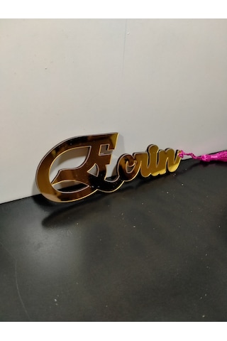 Kitap Ayracı Kişiye Özel İsim Temalı