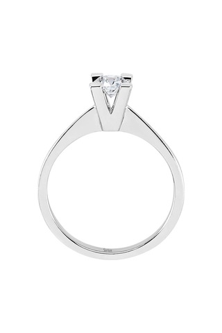 Sirius E Renk 0,27 Karat Pırlanta Tektaş Yüzük 0804R0198
