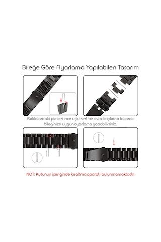 Rongep Xiaomi İle Uyumlu Bakla Model Çelik Kordon Watch 5 Active/lite/watch S4/2/2pro/s3/s1/s1pro/s1 Active İçin Katlanır Toka Mekanizmalı Paslanma Yapmayan Kayış Gümüş Sku: Smg8690010066213