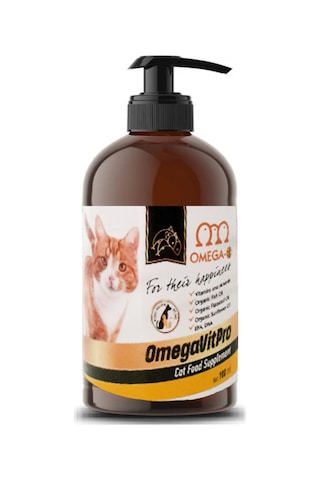 Pharmased Omegavit Pro Kedi Multivitamin Somon Balık Yağı 100 ML