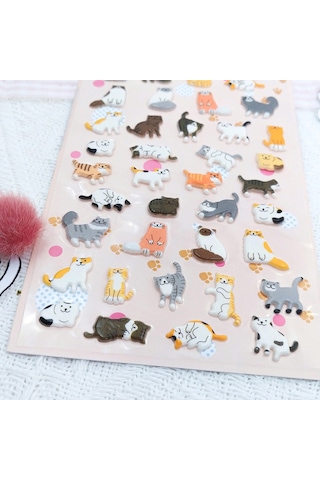 Bigpoint Sticker Kediler X 15 Adet