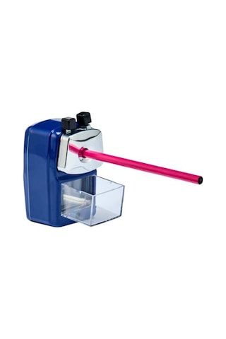 Mas 6730 Masa Tipi Orta Boy Kollu Kalemtraş - Mavi