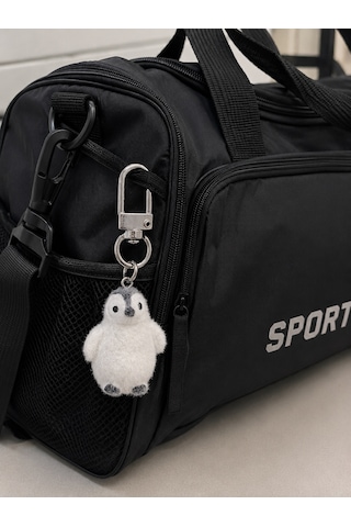 Polarpuff Peluş Penguen Charm Anahtarlık Sevimli Mini Çanta Süsü Hediyesi