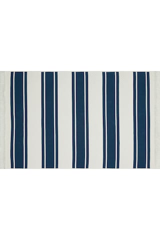Marıne Yıkanabilir Çift Taraflı Modern Desenli Dokuma Kilim