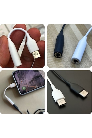 Xiaomi 12t - 12t Pro - 12s Ultra Uyumlu Type-c Kulaklık Dönüştürücü Type-c Aux