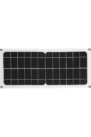 Yaozixa 120w Monokristal Güneş Paneli, Usb Ve Dc Çıkışlı, 21% Verimlilik, Ip65 Su Geçirmez, Kontrolörlü Dış Mekan Şarj Ünitesi