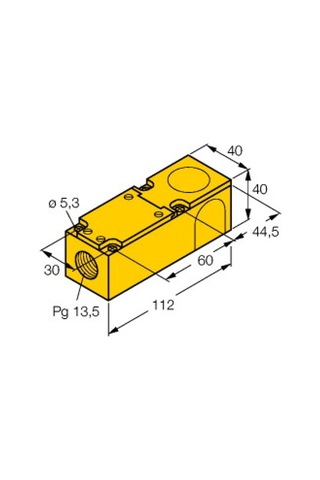 Turck 10078 Mp-10d-y1 Ultrasonic Sensor Reflektörlü
