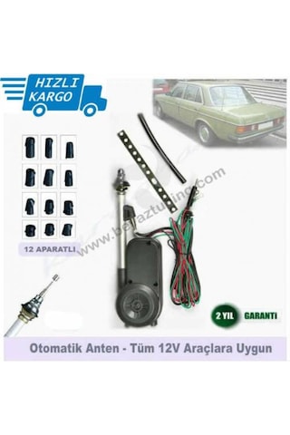 Beyaztuning34 Full Otomatik Radyo Anteni 12 Aparatlı