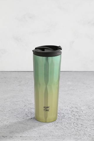 Diamond Termos Bardak 500ml Gold Yeşil Renksiz