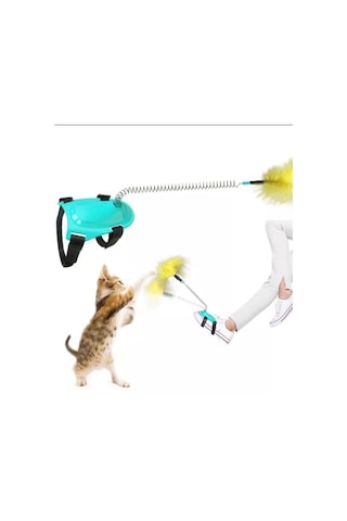 Tineke Yaylı Kedi Ayak Oyun Oltası