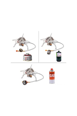 Symbee Taşınabilir Çıkmazlı Üçlü Ateş Kaynağı - Fırınsız Dış Mekan Çadır Piknik Izgarası, 360 Dakika Yanma Süresi İle Dayanıklı Malzeme Diğer