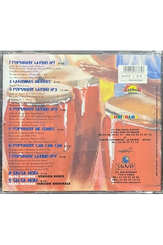 Müzik Cd Sidir - Plak Değildir Cd Salsa Kolor Vol Iı Cd