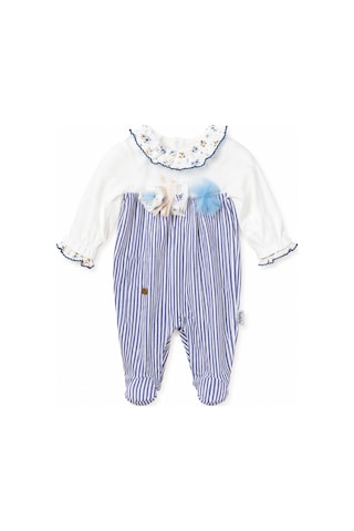 Babyhola Özel Hediye Kutulu Yenidoğan Hastane Çıkışı Kız Bebek 10'lu Set 12814 Mavi