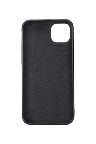 Apple iPhone 15 Plus Uyumlu Deri Arka Kapak Rock Rst1 Çok Renkli