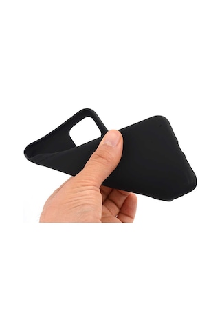 Apple Uyumlu iPhone 11 Pro Max Kılıf Zore Premier Silikon Kapak Siyah