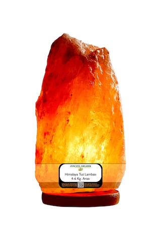 Himalaya Tuz Lambası 4-5 Kg. Arası Ağırlığında Enerji Temizliği Şifa Kaynağı Tuz Lamba