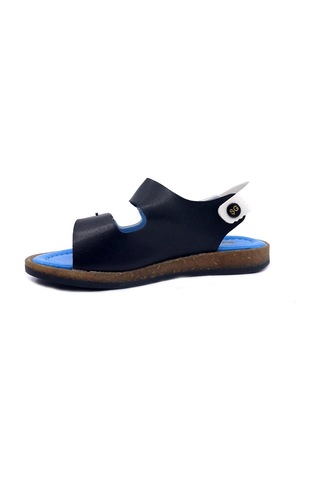 Ayakkabımood Şirin Genç Ortopediklaci Mavi Erkek Çocuk Yazlık San