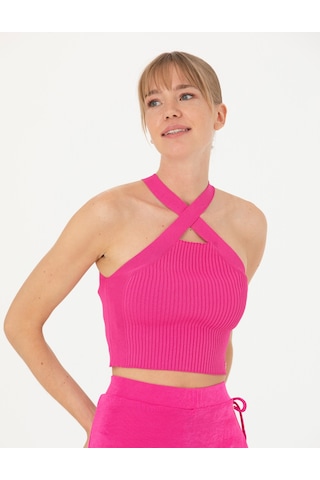 Pierre Cardin Kadın Fuşya Bluz Triko 50275774-vr023