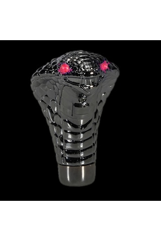 Youmex Araba Manuel Vites Kolu Kapağı - Evrensel Uyumlu Kırmızı Led Işıklı Abs Vites Kolu Dekoru Kırmızı