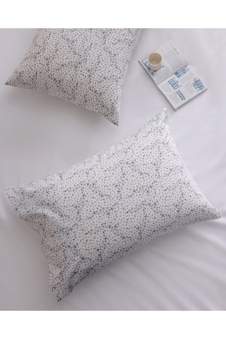 Madame Coco Octave %100 Pamuk Ranforce 2'li Yastık Kılıfı - Gri - 50x70 Cm 8684427295847 Gri