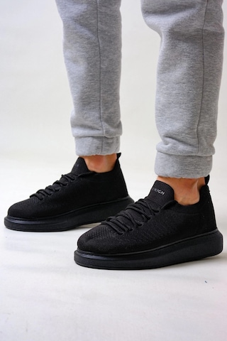 Ch307 - Rt Tricot Erkek Ayakkabı Sıyah Çok Renkli