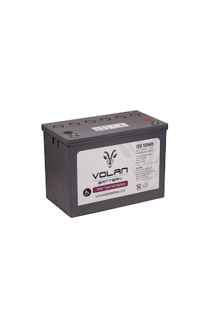12 Volt 105 Amper Jel Akü Solar Güneş Enerjisi - Volan Akü / 325018790