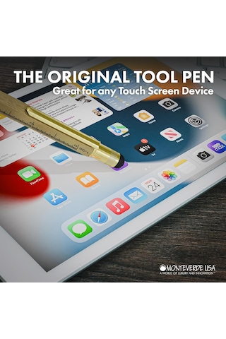 Monteverde Tool Pen Serisi Mv35482 Rb Multifunction Gold Roller K Çok Renkli