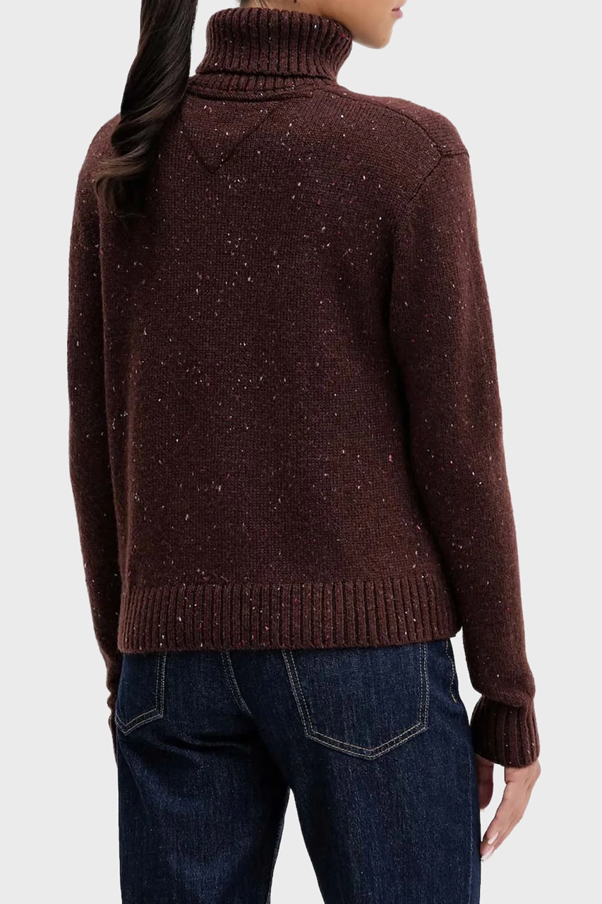 Tommy Jeans Bayan Kazak Dw0dw21687 Gs7 Kahve Kahve