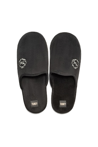 Twigy Muted Erkek Ev Terliği Siyah 41/46 AA0460 Siyah